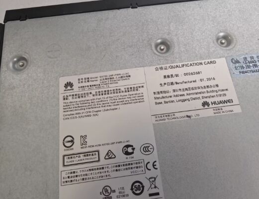 S5700-28P-LI-24S-BAT, przełącznik Huawei S5700, gniazdo baterii 28xGig SFP/4x10/100/1000 lub SFP/1