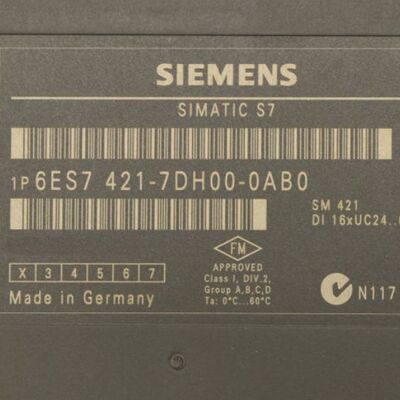 Siemens 6ES7421-7DH00-0AB0 SIMATIC S7-400 SM 421 Moduł wejść cyfrowych