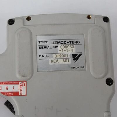 Yaskawa JZMQZ-TB40 Robot Teach Pendant z kolorowym wyświetlaczem LCD, systemem Windows CE i ergonomicznym ręcznym designem