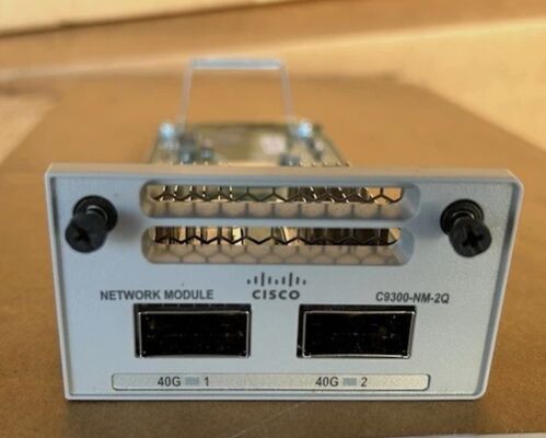 C9300-NM-2Q 40GE Moduł sieciowy, 2-portowy moduł rozszerzeń QSFP+ o dużej przepustowości dla przełączników serii Catalyst 9300