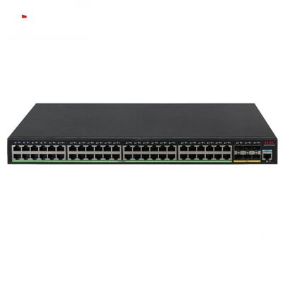 H3C LS-5170-54S-PWR-EI 48-portowy gigabitowy zarządzalny przełącznik PoE+ z łączami nadrzędnymi 6×10G SFP+, warstwa 3, montaż w stojaku 1U