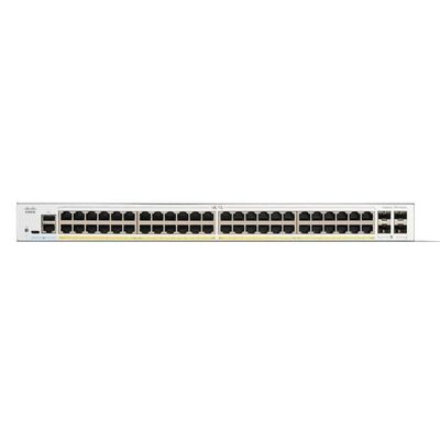 C1300-48P-4X, Przełącznik Cisco Catalyst 1300, 48x PoE+/370W, 4x 10G SFP+, Możliwość montażu w stojaku