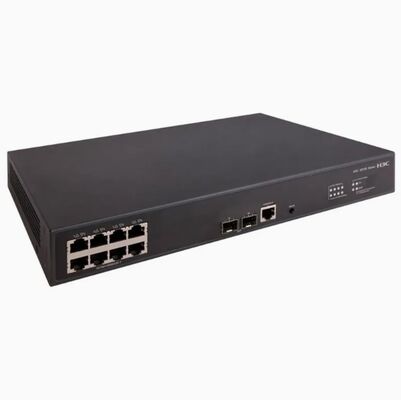 H3C LS-5130S-10P-HPWR-EI-H1 8-Port PoE+ Gigabit Switch with 2 SFP Uplinks, 125W PoE Budget