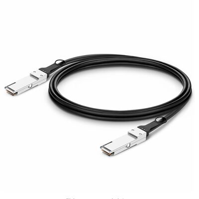 Kabel QSFP28 DAC 100Gbps Pasywny Miedziany Kabel Direct Attach o Długości 5M do Szybkiego Połączenia