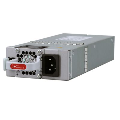 PAC600S56-CB, moduł zasilania Huawei, 600 W PoE AC i 240 V DC, tył do przodu