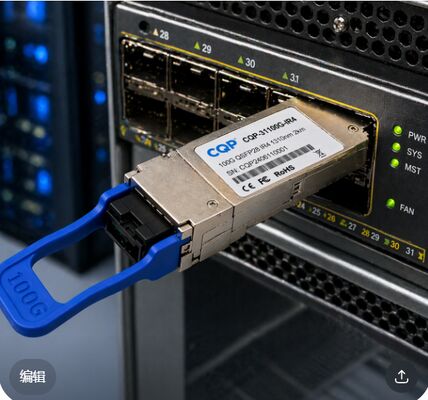 CQP-31100G-IR4 100G QSFP28 IR4 Moduł Optyczny | LC SMF | Transceiver Optyczny dla Sieci Średniego Zasięgu