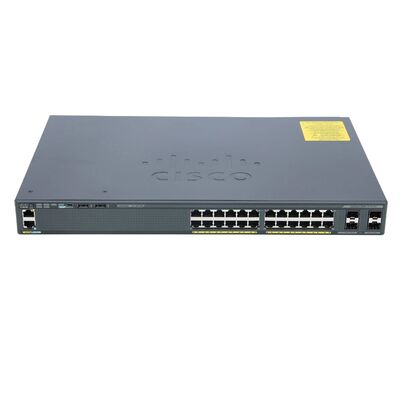 WS-C2960X-24TS-L, Przełącznik Cisco Catalyst, 24x10/100/1000T, 4xSFP, podstawa LAN