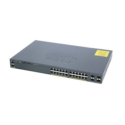 WS-C2960X-24TS-L, Przełącznik Cisco Catalyst, 24x10/100/1000T, 4xSFP, podstawa LAN