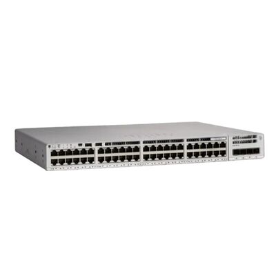 Cisco Catalyst 9200 Switch C9200-48P-E z portami 48xPoE+, licencją Network Essentials i możliwością warstwy 3