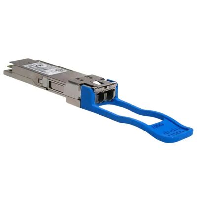 Optyczny moduł nadawczo-odbiorczy Cisco QSFP-100G-LR4-S zgodny z 100GBASE-LR4 QSFP28 | LC 10 km SMF DOM