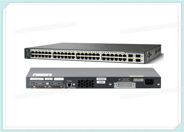 Przełącznik Cisco Catalyst WS-C3750V2-48TS-S Layer 3 - 4 SFP - Baza IP - zarządzany - Możliwość układania w stosy