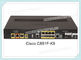 Router Cisco C891F-K9 1 SFP 4 POE Security Wireless Controller AVC WAN