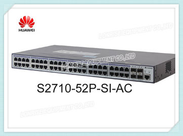 S2710-52P-SI-AC Huawei S2700 Series Switch 48 X 10/100 Porty 4 Gig SFP AC 110 / 220V jest dostarczany w wersji standardowej (SI) i wersji rozszerzonej (EI)