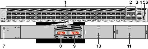 Obsługa VLAN Przełącznik Huawei S5700 S5731 - S48P4X 1000BASE - Porty T