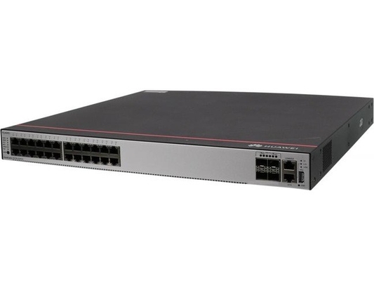 S5735-S24P4X, przełącznik Huawei S5735-S, porty 24 x 10/100/1000BASE-T, porty 4 x 10 GE SFP+, PoE+, bez modułu zasilania