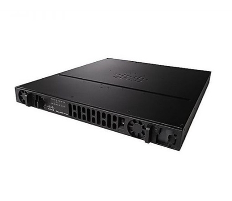 ISR4431-AX/K9 500Mbps-1Gbps przepustowość systemu 4 porty WAN/LAN 4 porty SFP wielobrodkowy procesor Dual-power Security
