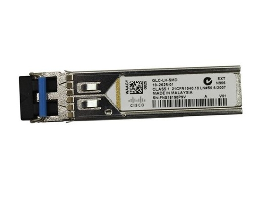 GLC-LH-SMD Kompatybilny 1000BASE-LX/LH SFP 1310nm 10km Industrial DOM Duplex LC SMF Transceiver Module