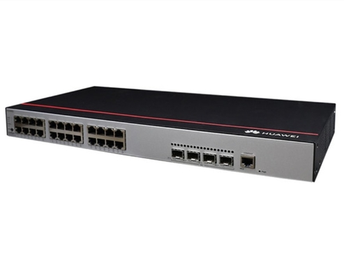 S5735-L24P4X-A1 CloudEngine S5735-L24T4X-A1 (24*10/100/1000BASE-T Porty PoE+ 4*10GE SFP+ Porty Prąd AC)