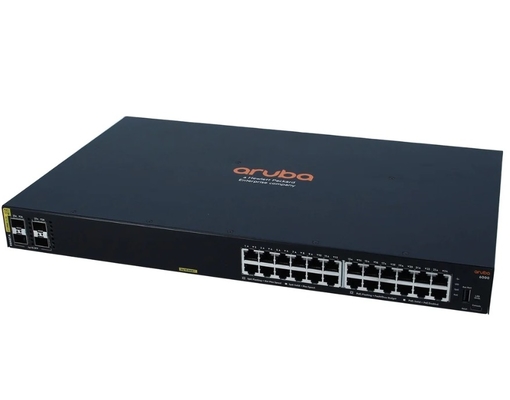 R8N87A HPE R8N87-61001 Aruba 6000 24g Class4 Poe 4sfp 370w Przełącznik - Przełącznik - 24 porty - Zarządzane - Wstawialne na stojaku