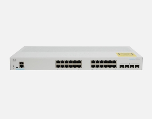 CBS350-24P-4G Cisco Business 350 Switch 24 10/100/1000 Porty PoE+ z budżetem mocy 195W 4 Gigabit SFP