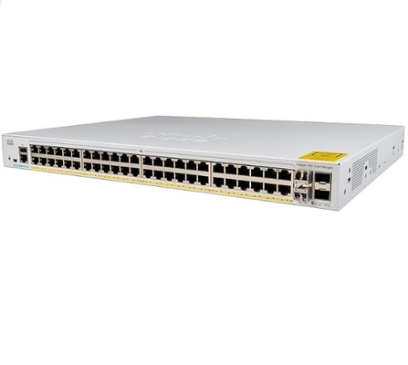 C1000-48FP-4X-L Cisco Catalyst 1000 przełączników 48x 10/100/1000 Ethernet Porty PoE+ I 740W 4x 10G SFP Uplinks
