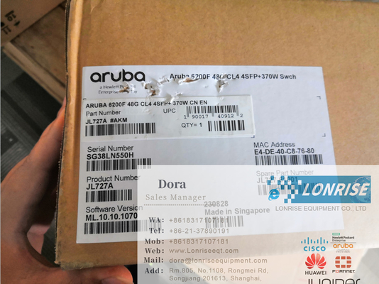 Jl727a Nowy zamknięty ArubaEnterprise Ethernet Zarządzany 10 Gb 48 Port Poe Switch Gigabit