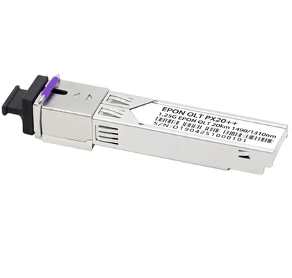 EPON OLT PX20+ 20km Tx 1490nm 1.25G Rx 1310nm 1.25G SFP Wykładnik przyjmujący SC/UPC