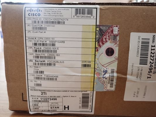 Cisco Catalyst C9500-16X-E 16-port 10G Switch z licencją NW Essentials