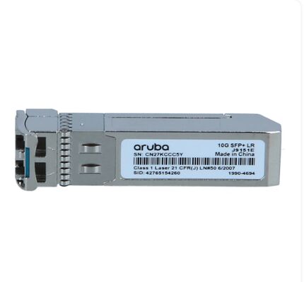J9151E, Transceiver Aruba 10G SFP+, 10G SFP+ LC/10 km SMF/tryb pojedynczy