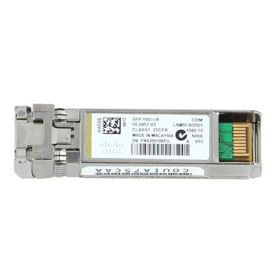 Moduł nadajnika Cisco SFP-10G-LR= 10GBASE-LR SFP+ (1310nm 10km SMF LC DOM)