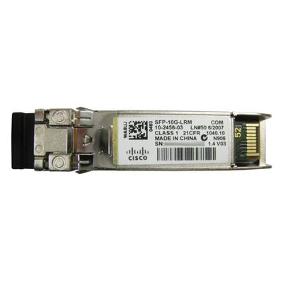 SFP-10G-LRM, moduł Cisco SFP, 10 Gb/s, złącze LC, zasięg 220 m