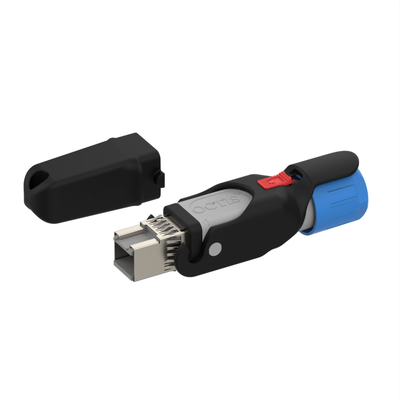 ZESTAW WTYKÓW OCTIS SFP/SFP+ z zestawem dławików gumowych OCTI117500 | Wytrzymały zestaw złączy światłowodowych