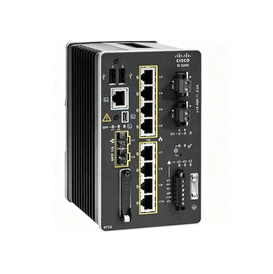 Przemysłowy przełącznik Ethernet Cisco IE-3400-8T2S-E 8-portowy gigabitowy przełącznik zarządzany z 2 łączami SFP