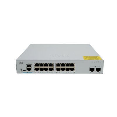 16-portowy gigabitowy przełącznik zarządzalny Cisco C1200-16T-2G, 2x 1G SFP