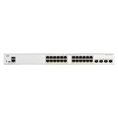24-portowy przełącznik gigabitowy Cisco C1200-24T-4X z łączami nadrzędnymi 4x 10G SFP+