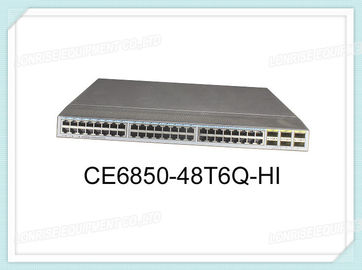 CE6850-48T6Q-HI Huawei Switch 48 Port 10GE RJ45 6 Port 40GE QSFP+ Bez wsparcia wentylatora dla kanału światłowodowego przez Ethernet